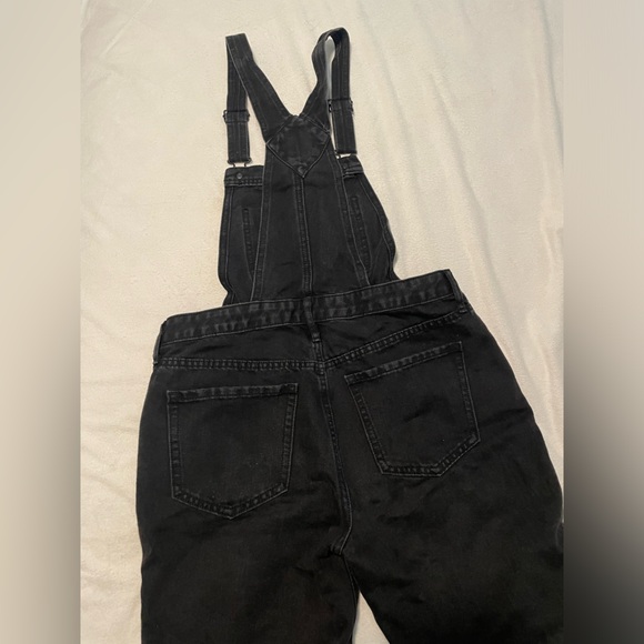 Washed black overalls - Picture 4 of 5